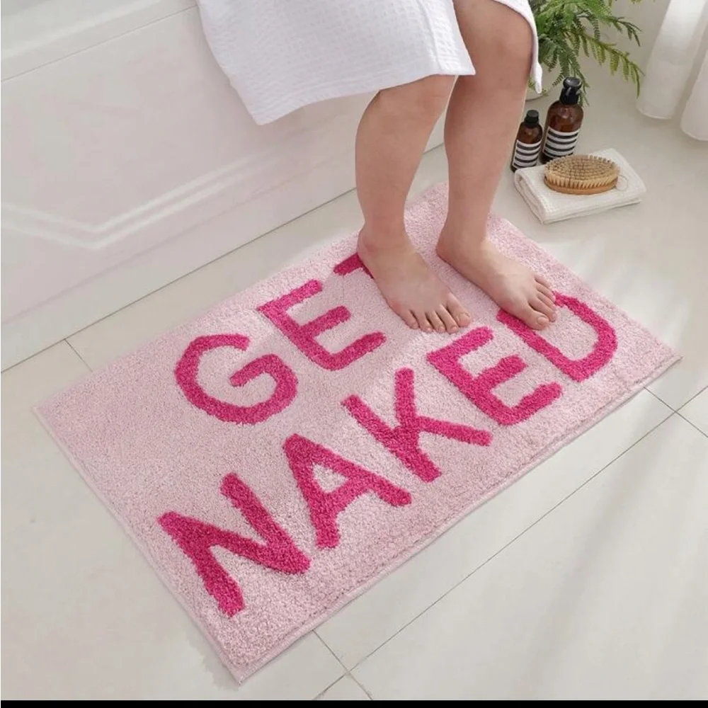 Get naked bath mat 19x31